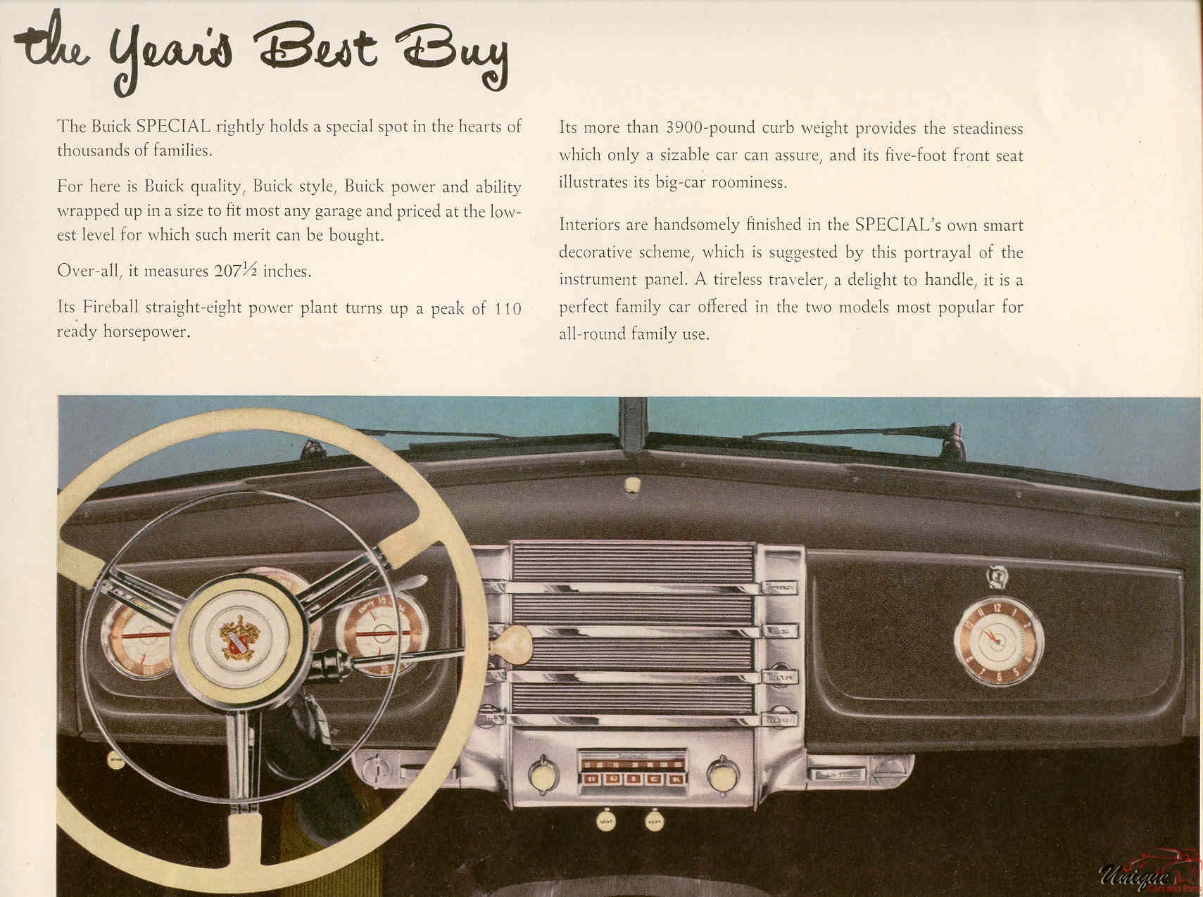 1947 Buick Brochure Page 7